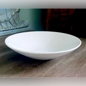 Vintage 1960 LAGARDO TACKETT For SCHMID Ovenproof White Ironstone Bowl 8” MCM